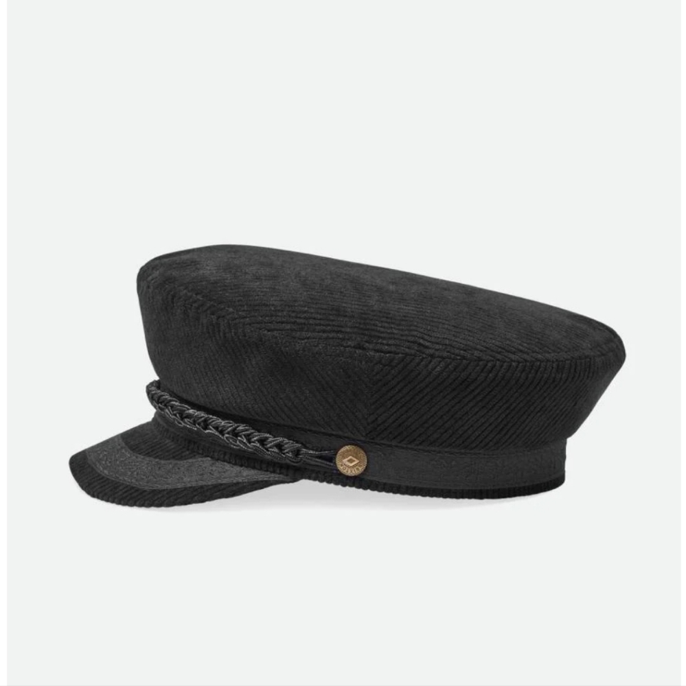 Brixton Fiddler Hat Gray Small - Picture 2 of 6